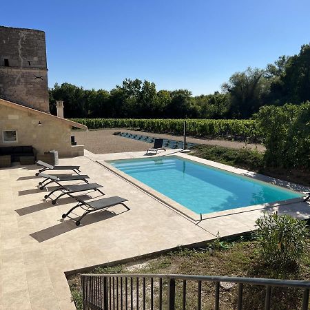 Gite Avec Piscine, Chateau De Lescours, St-Emilion Saint-Sulpice-de-Faleyrens Екстериор снимка