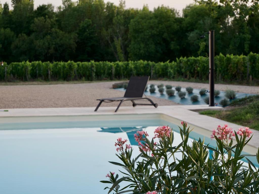 Gite Avec Piscine, Chateau De Lescours, St-Emilion Saint-Sulpice-de-Faleyrens Екстериор снимка