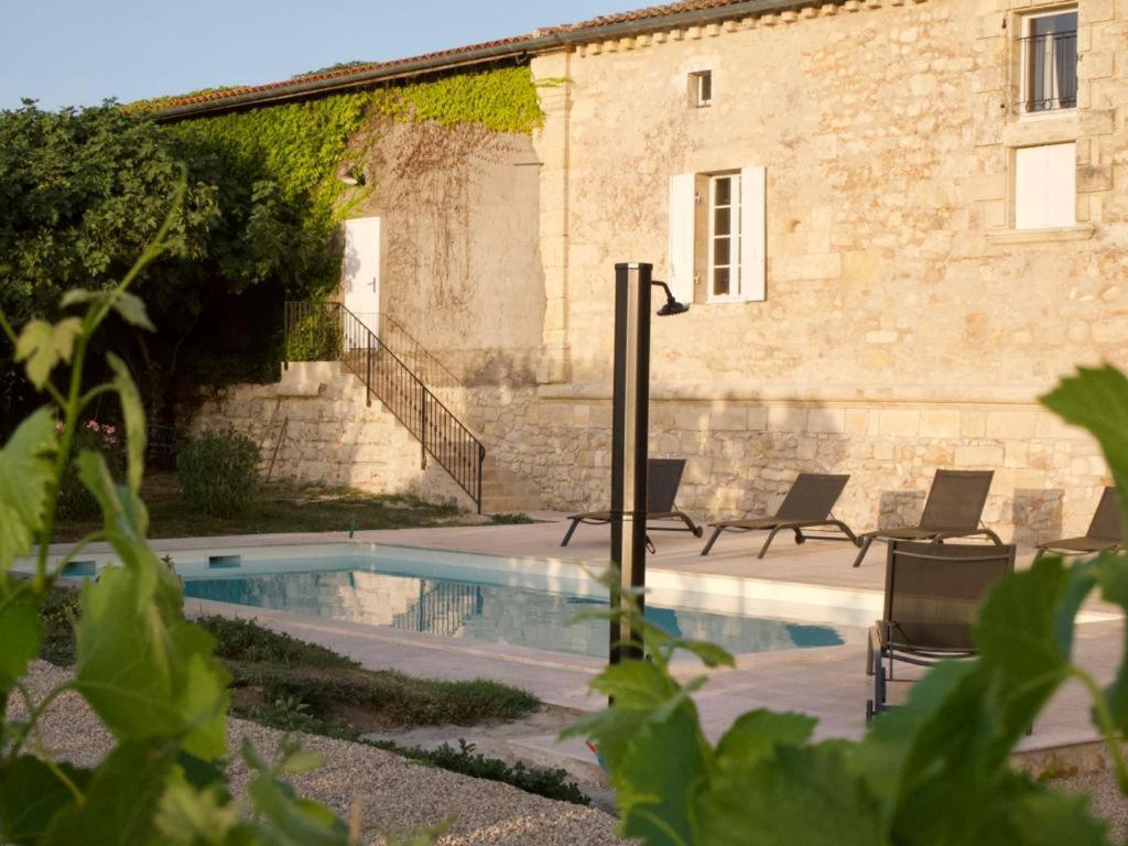 Gite Avec Piscine, Chateau De Lescours, St-Emilion Saint-Sulpice-de-Faleyrens Екстериор снимка