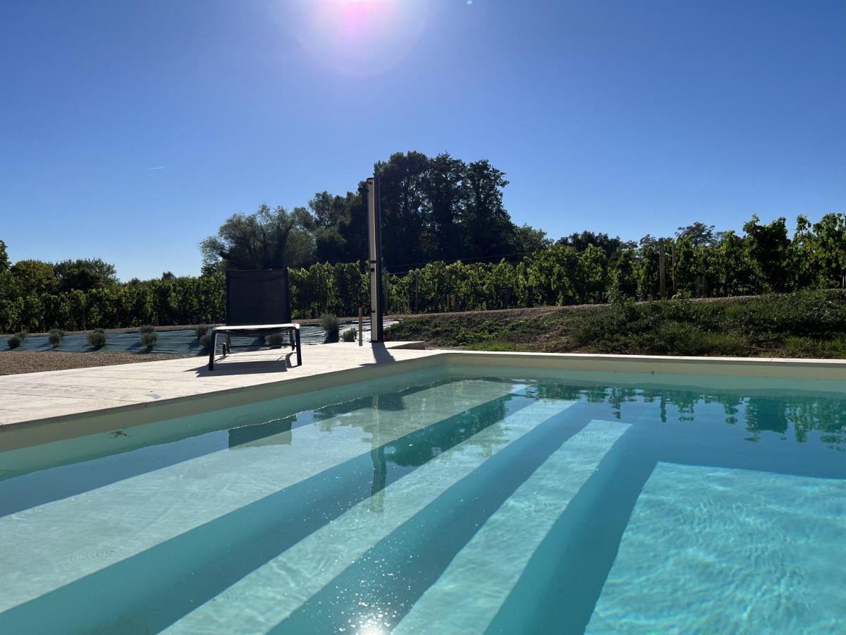 Gite Avec Piscine, Chateau De Lescours, St-Emilion Saint-Sulpice-de-Faleyrens Екстериор снимка